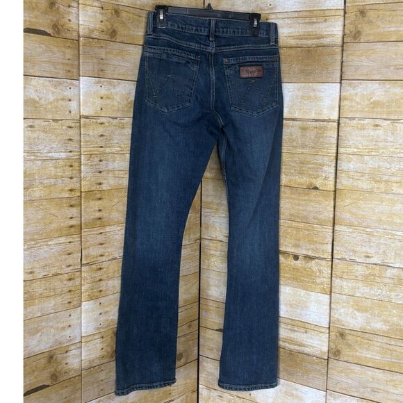 WRANGLER RETRO SLIM FIT CASUAL CLASSIC EVERYDAY WEAR BOOTCUT JEANS SIZE 29X32 - Picture 2 of 5